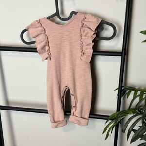 Cute baby girl Pink onesie